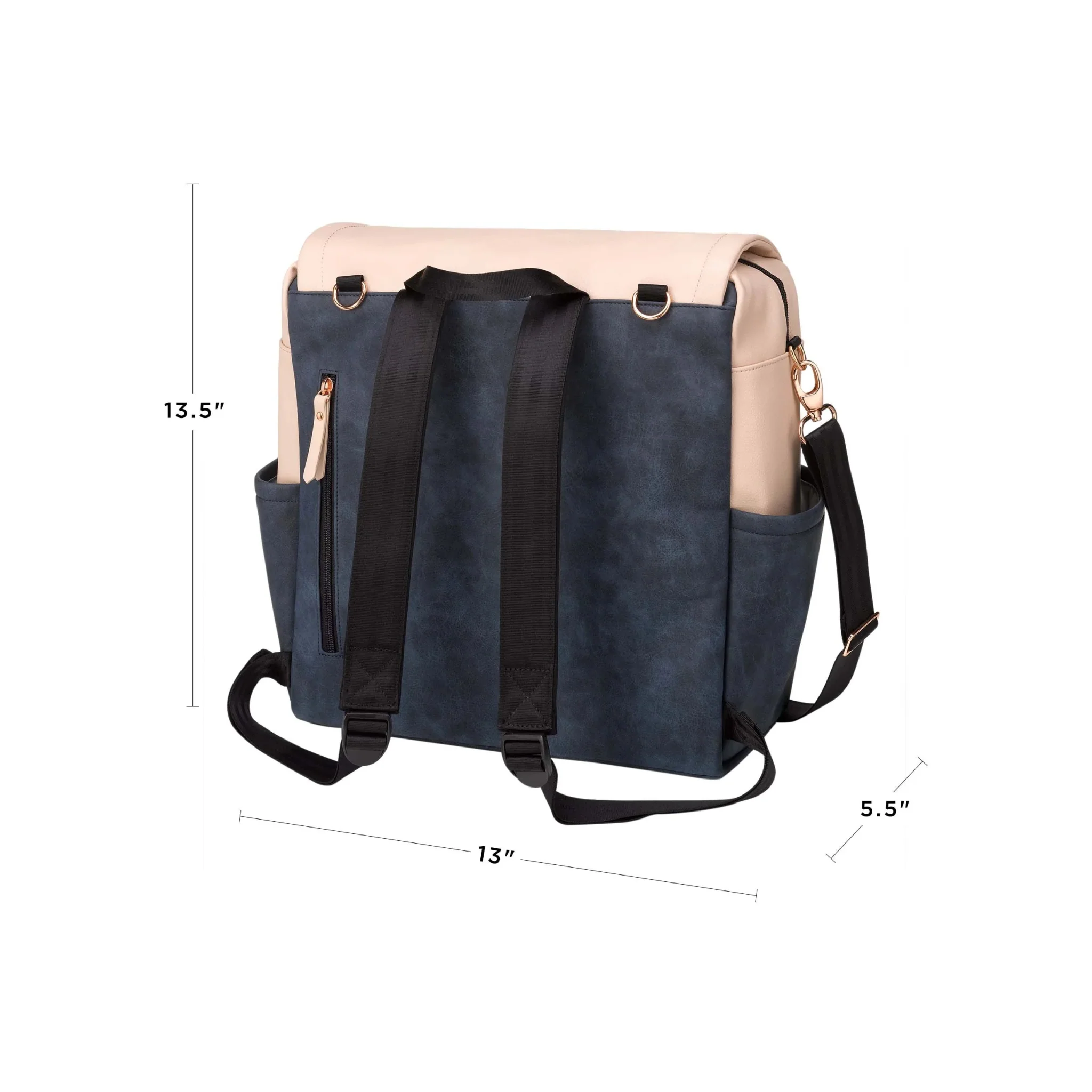 Boxy Backpack in Indigo Blush - Image 5