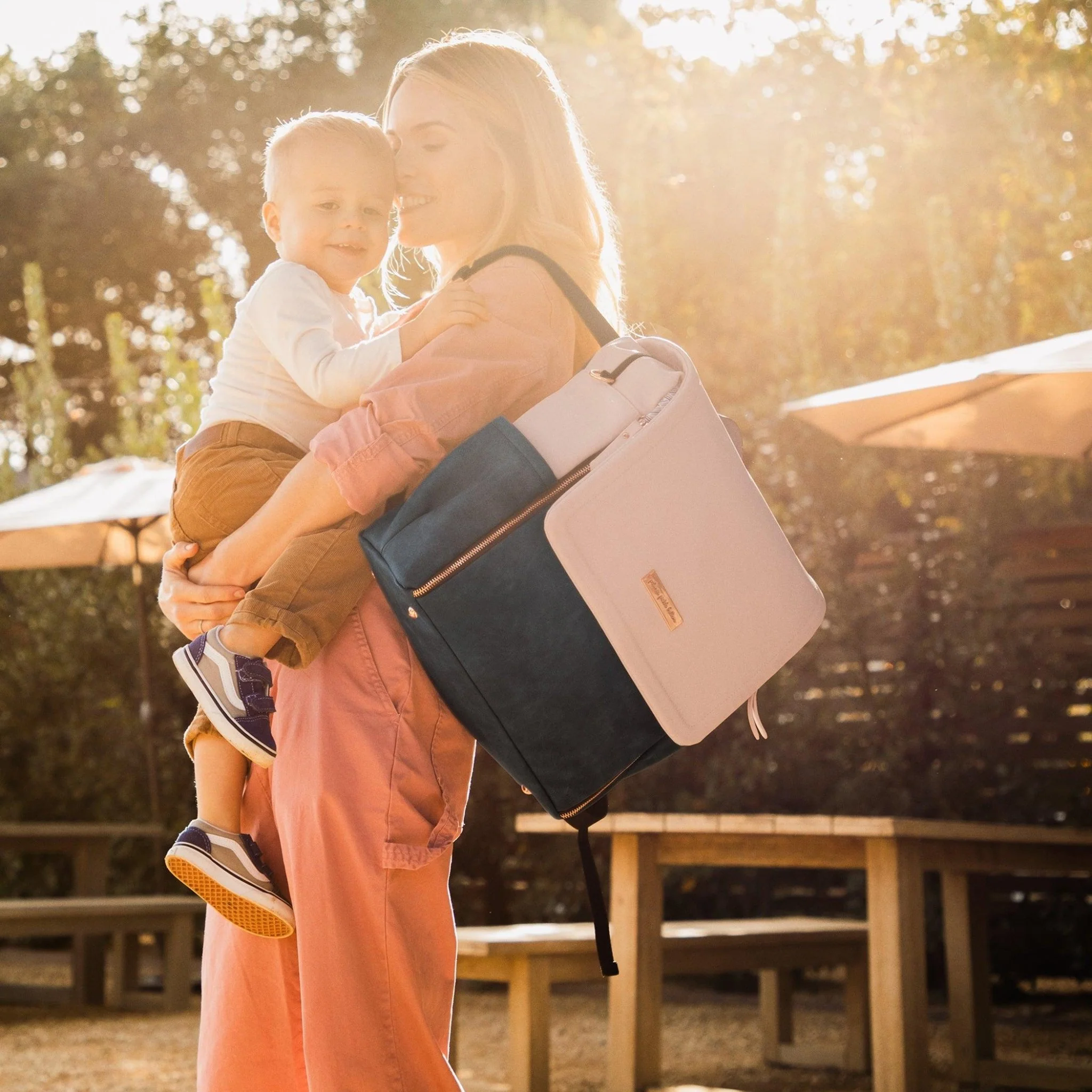 Boxy Backpack in Indigo Blush - Image 7