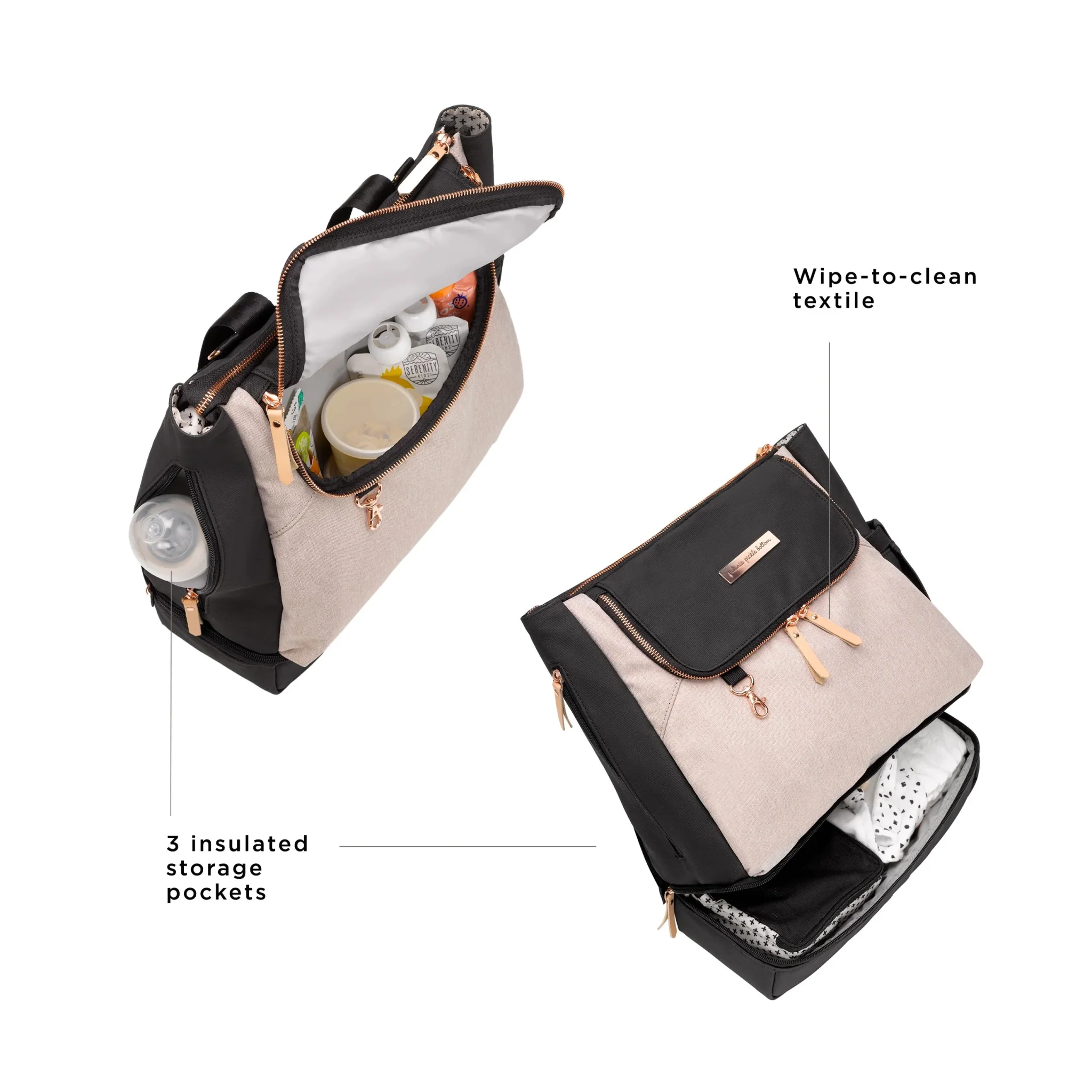 Pivot Pack in Black/Sand - Image 4