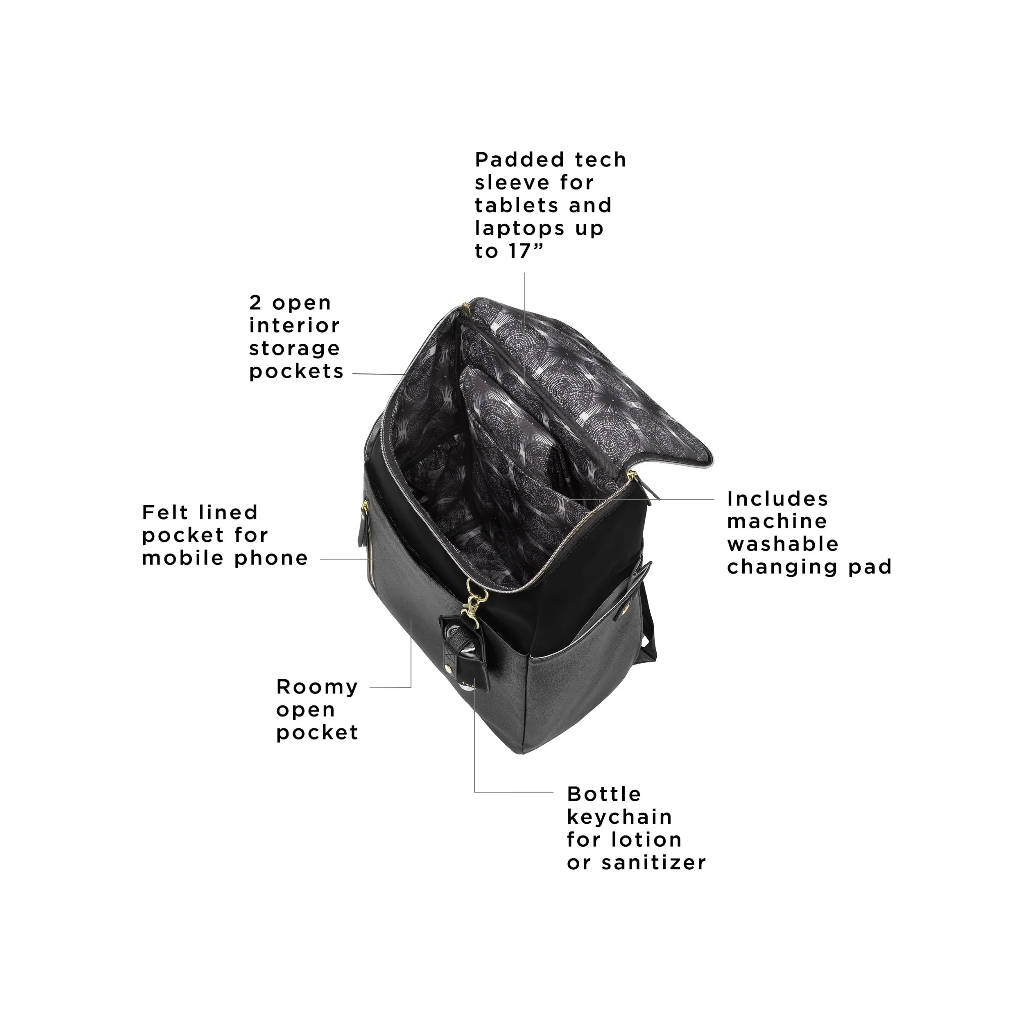 Tempo Backpack in Twilight Black - Image 3